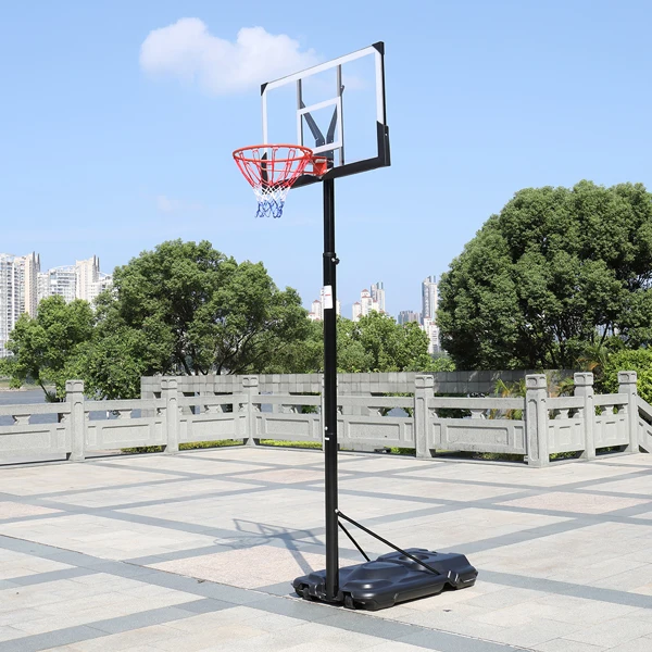 PC透明板 篮框可调节245-305cm 篮球架 成人款 最大适用7#球 N002 LX-B076-46