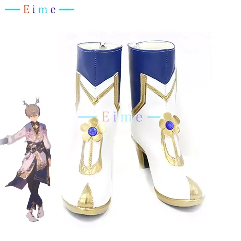 

Game Ensemble Stars Sena Izumi Cosplay Shoes PU Leather Shoes Halloween Carnival Boots Props Custom Made