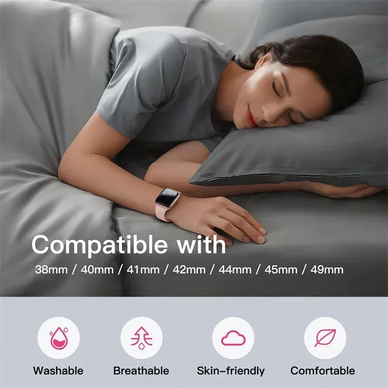 Silicone Sport Band for Smartwatch - Versatile and Durable Strap Bracelet