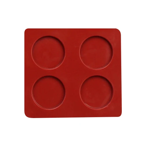 Silicone Pad/Wax Stamp Pad 4 Pore Wax Seal Stamp Mold Silicone Mold 16-cavity Wax Sealing Mat Auxiliary Tool 