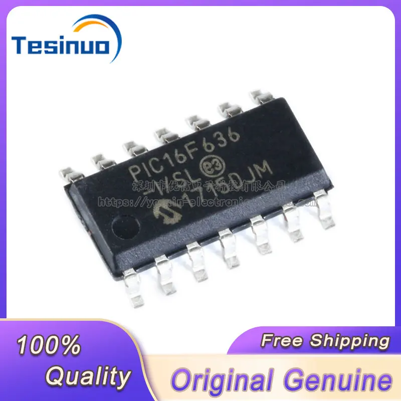 

5/PCS New Original Patch PIC16F636-I/SL SOIC-14 microcontroller / 8-bit chip In Stock