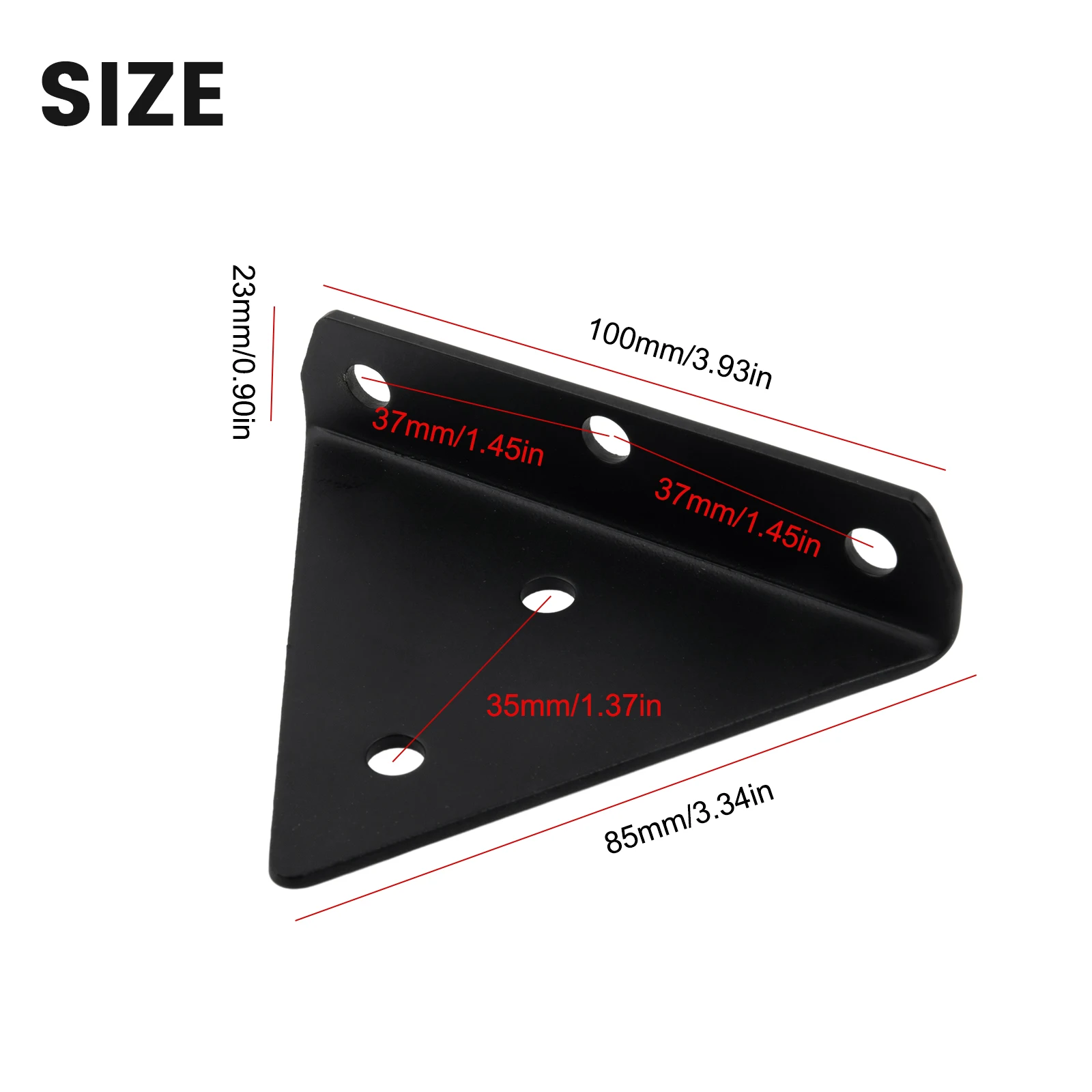 

Triangle Shelf Triangle Bracket None White 1pcs Furniture Heavy Duty Invisible Support Brackets None Brand New