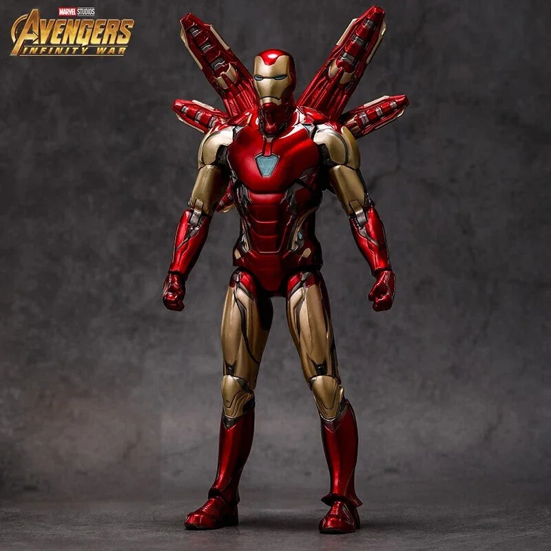 thumbnail image 1 of Figura de acción de 7 pulgadas de Marvel Character Avengers Simple Joint con licencia genuina, embalaje en caja de color, regalo sorpresa, decoración de escritorio, 1 of 5