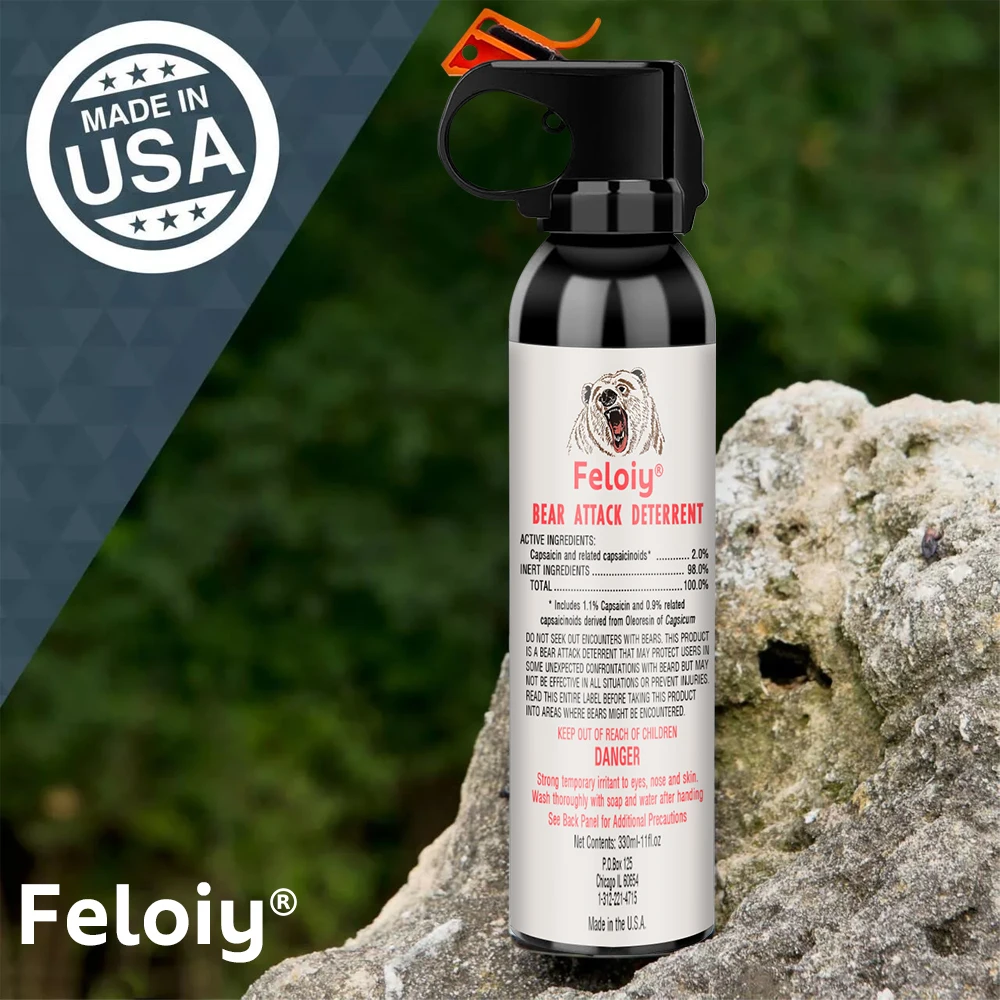 330ML Bear Spray, Outdoor Camping and Hiking Protection 2