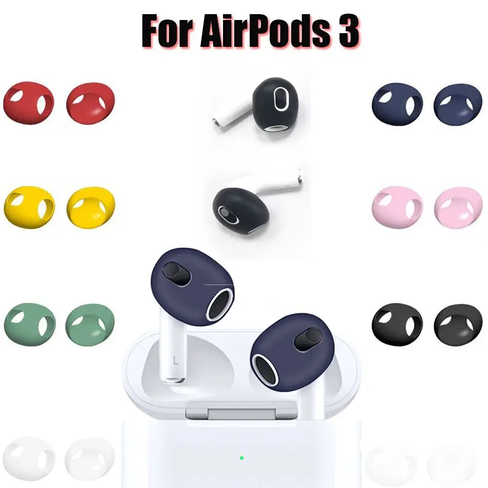 2023 Nuovo Per Airpods 3Rd Custodia Protettiva In Silicone Cover Per La Pelle Auricolari Per Apple Airpod 3 Generation Ear Cover Tips Accessori