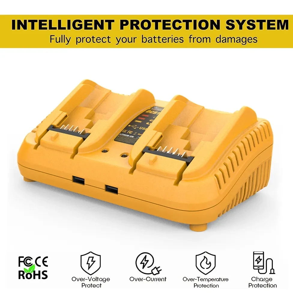 DCB118 DCB102 Battery Charger For Dewalt Battery 10.8V 12V 14.4V 18V 20V DCB205 DCB180 DCB181 DCB101 DCB115 DCB107 DCB105 DCB112 battery charger,battery charger adapter