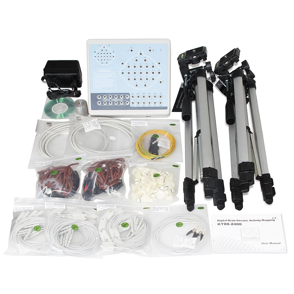 CONTEC KT88-2400 24-Channel Portable Digital EEG Brain Mapping Scanner