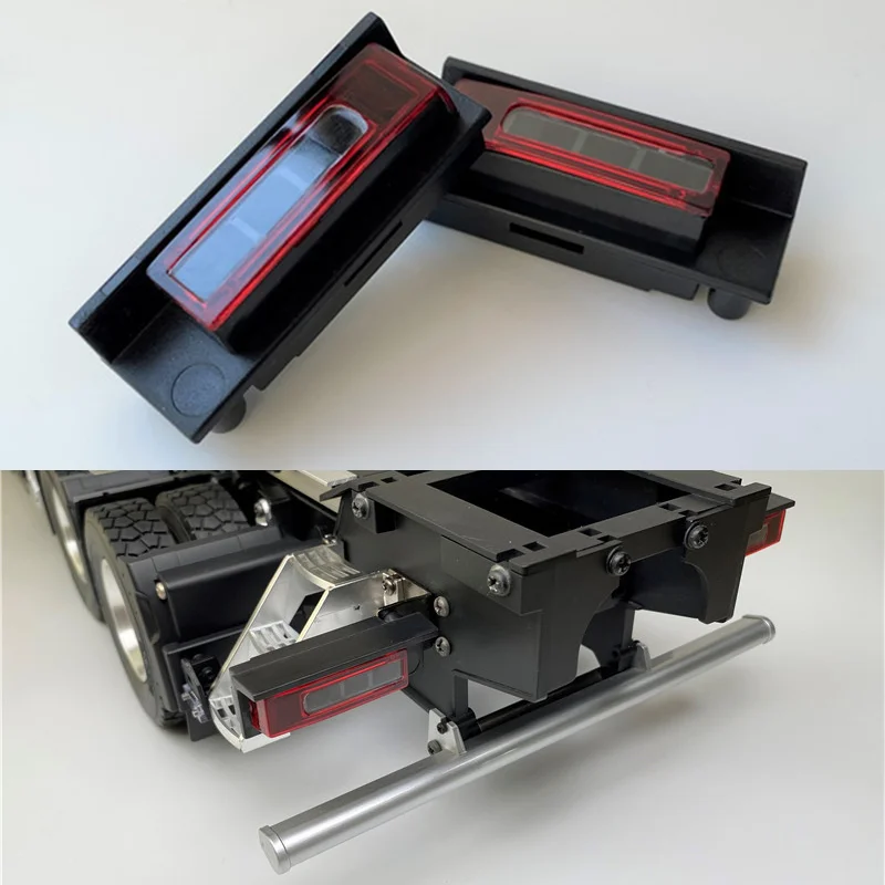 

Модель радиоуправляемого грузовика, пластиковый задний фонарь, абажур, детали для 1/14 Tamiya, самосвал VOLVO, грузовик, F16 750 56362, шасси «сделай сам»