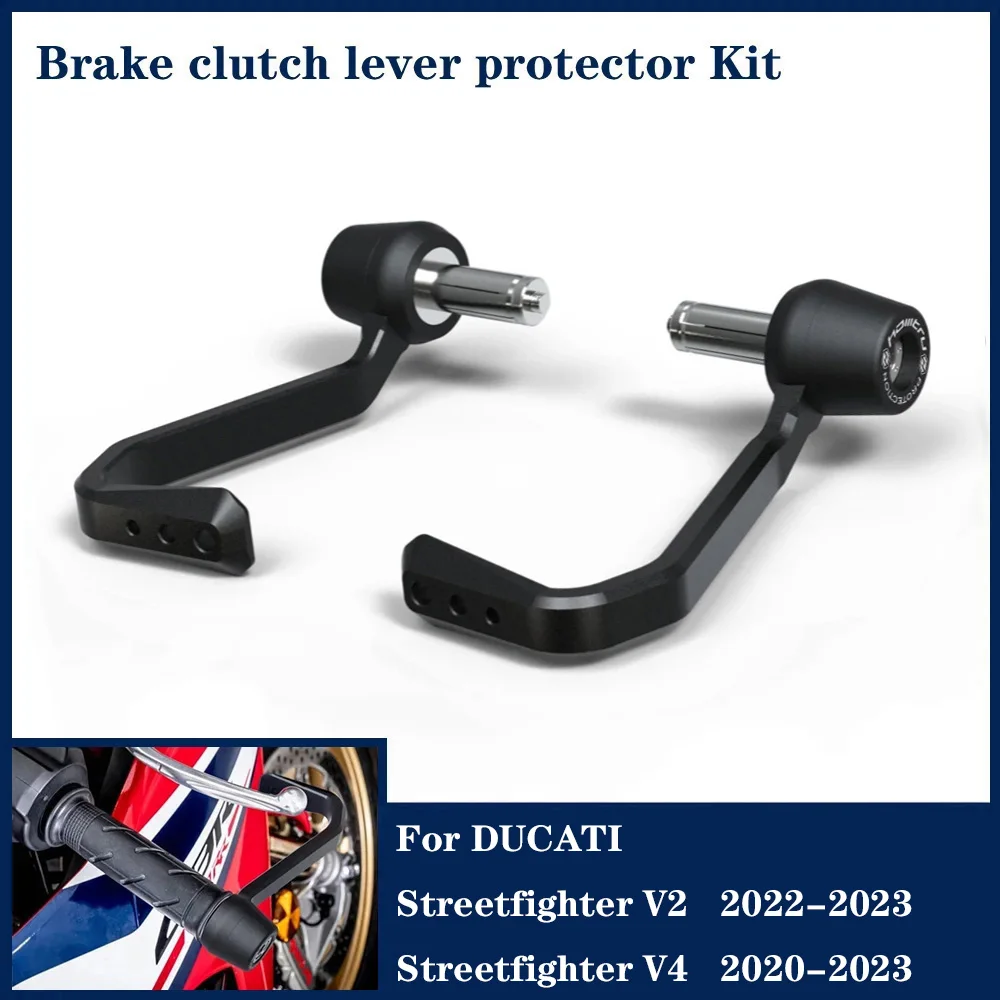 

For Ducati Streetfighter V4 V4S V4SP / Streetfighter V2S 2020-2023 Motorcycle Brake and Clutch Lever Protector Kit