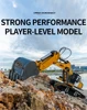 HUINA 1/14 RC All-metal Excavator 2.4GHZ 23CH Wireless Remote Control Multi-function Engineering Vehicle Model Boy Toys Gifts 3