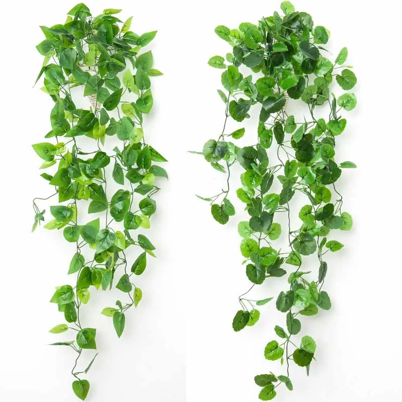 Artificial Plants Party Supplies Vine Leaves Ratten Hanging Ivy Fake Vine  Plants Wall Creeper Wedding Home Garden Decoration Grape Ratten Leave  20220110 Q2 From Sd007, $4.04