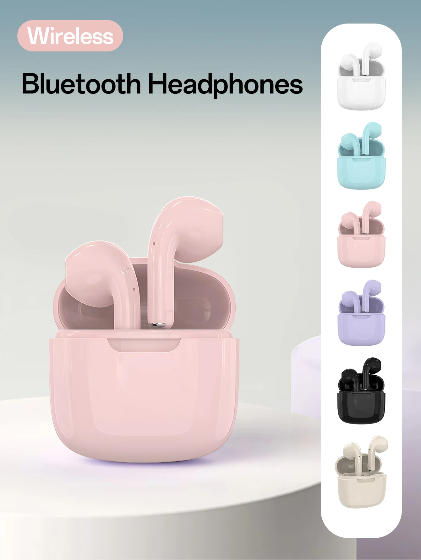 Premium Wireless Earbuds - Bluetooth Headphones with Superior Sound and Noise Cancellation