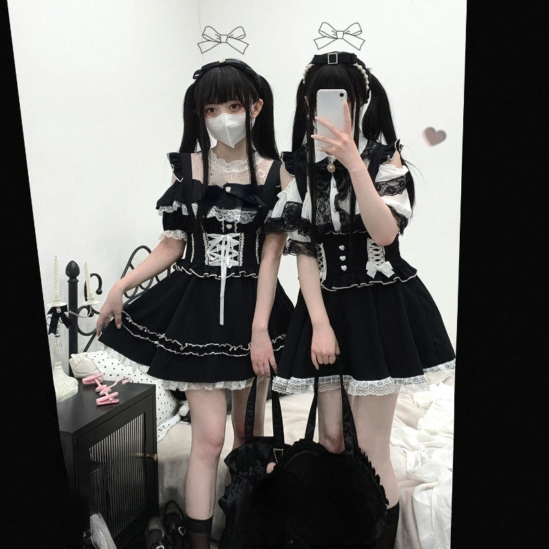 Y2k Aesthetic Streetwear Patchwork Mini Skirt Summer Fairy High Waist Vintage Bandage Women Skirts Harajuku Sweet Kawaii Faldas 5