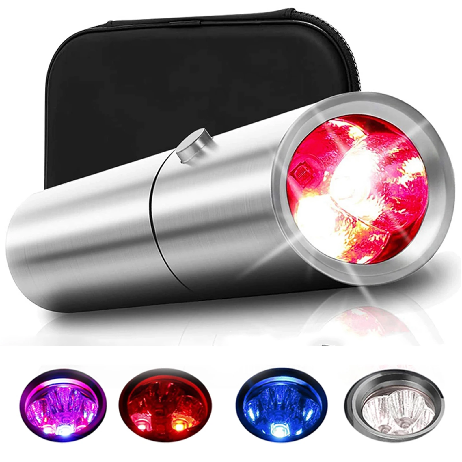 Red Light Therapy Device Cold Sore Canker Sore Treatment Infrared Light Therapy Wand for Mouth Nose Ear Knee Feet Hands Ankle