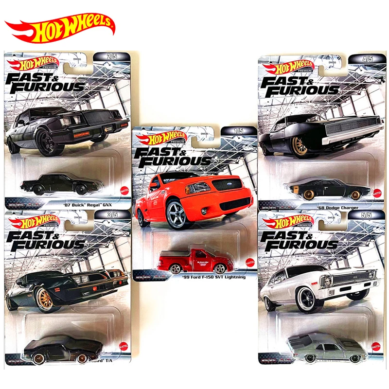 

Оригинальный автомобиль Hot Wheels премиум-класса Форсаж литая машинка 1:64 Buick Regal Dodge Charger Chevrolet Nova детские игрушки для мальчиков