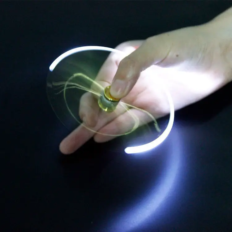 Rotujícího třpytka gyroskop hračka pera LED světelný propiska pero anti přízvuk psací stůl zajímavý hračka úřad rotující pera suppies
