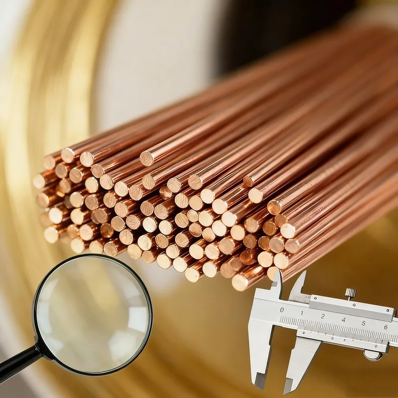 5 قطع من قضبان اللحام النحاسية الفوسفورية |   مادة منخفضة الانصهار، محشوة بالفلكس، للتيار المتردد، الثلاجات، الأنابيب/المواسير