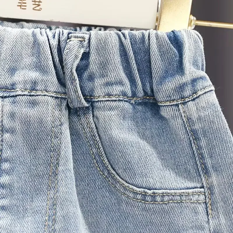 Children's Shorts New Summer Thin Pant Girls Denim Shorts Little Girls Hot Pants Baby Versatile Outwear
