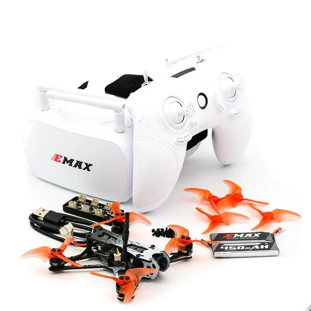 EMAX Tinyhawk II Drone FPV RTF 2.5 Pollici, F4 5A ESC 25-200mW VTX RunCam Nano 2 con Occhiali e Controller per Droni RC - Image 4