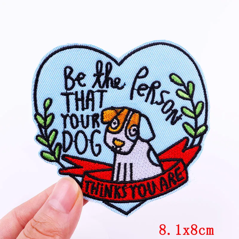 Playful Cartoon Embroidery Iron-On Patches