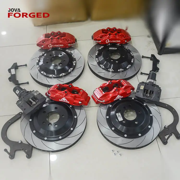 

Modified Racing Brake System 4-Pot Big Hydraulic 6 Piston 380mm 4 Pot Cnc Repair Kit W166 Disc Brake Caliper