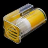 1Pcs Plastic Queen Bee Marker Bottle Bee Catcher Marking Cage Handed Marking Bottle With Sponge Plunger Beekeeping Tools 3