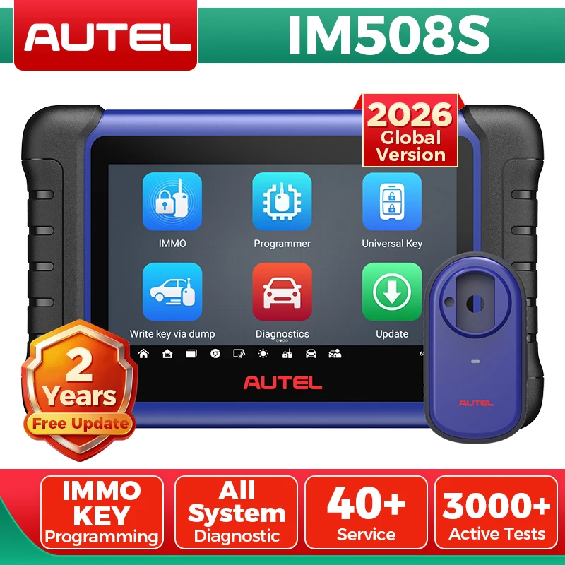Autel MaxiIM IM508S PRO Key Programming Tools XP400PRO Key Programmer All System Diagnostic Scanner IMMO as IM608 2 Years Update