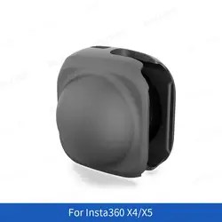 Silicone Desktop Protective Camera Stand and Lens Cap - Sports Camera Accessories (Lens cover)