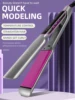 KEMEI Professional Hair Straightener with LCD Display Flat Iron Negative Ion Infrared Hair Straighting Iron Hair Care for Woman 1