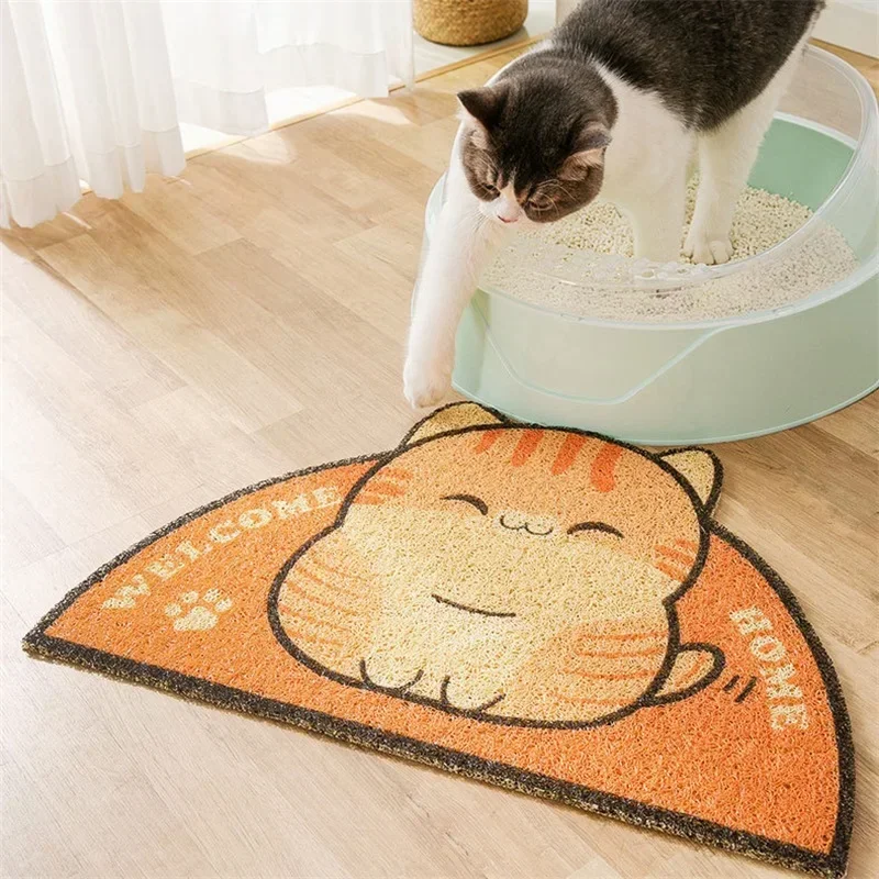 Cat Litter Mat Control Litter Mat Take Out The Cat Carrier Foot Mat Sputtering Litter Mat Pet Table Mat Cat Anti-sticking Feet Cat Litter Mat Control Litter Mat Take Out The Cat Carrier Foot Mat Sputtering Litter Mat Pet Table Mat Cat Anti-sticking Feet