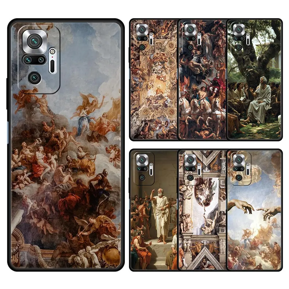 Renaissance Art Painting Soft Phone Case Cover