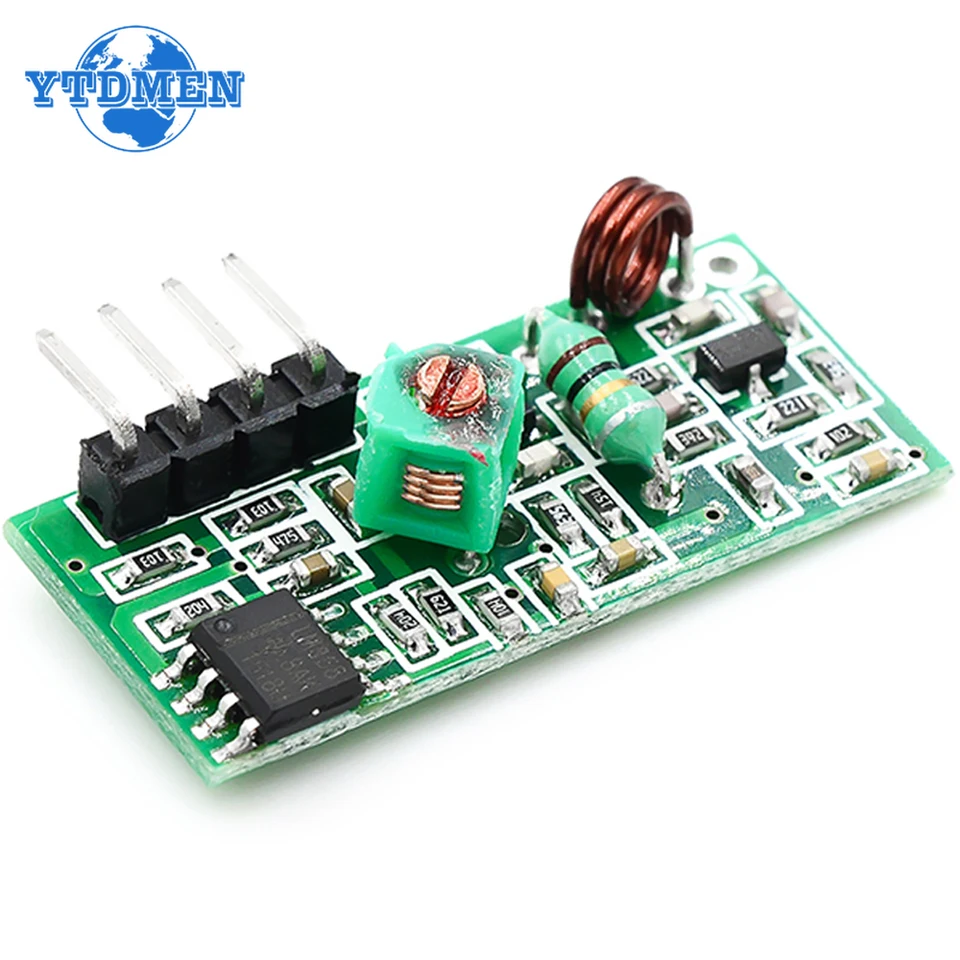Trasmettitore Wireless 433 Mhz Trasmettitore RF 315/433 Mhz, Modulo Wireless Per Arduino, Senza Marca, Made In China Transmitter Module - Foto 3