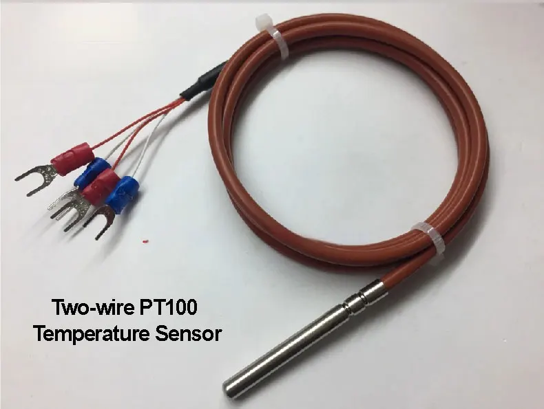 PT100/PT1000 Silicone Wire Temperature Probe RTD Sensor Waterproof Platinum Resi