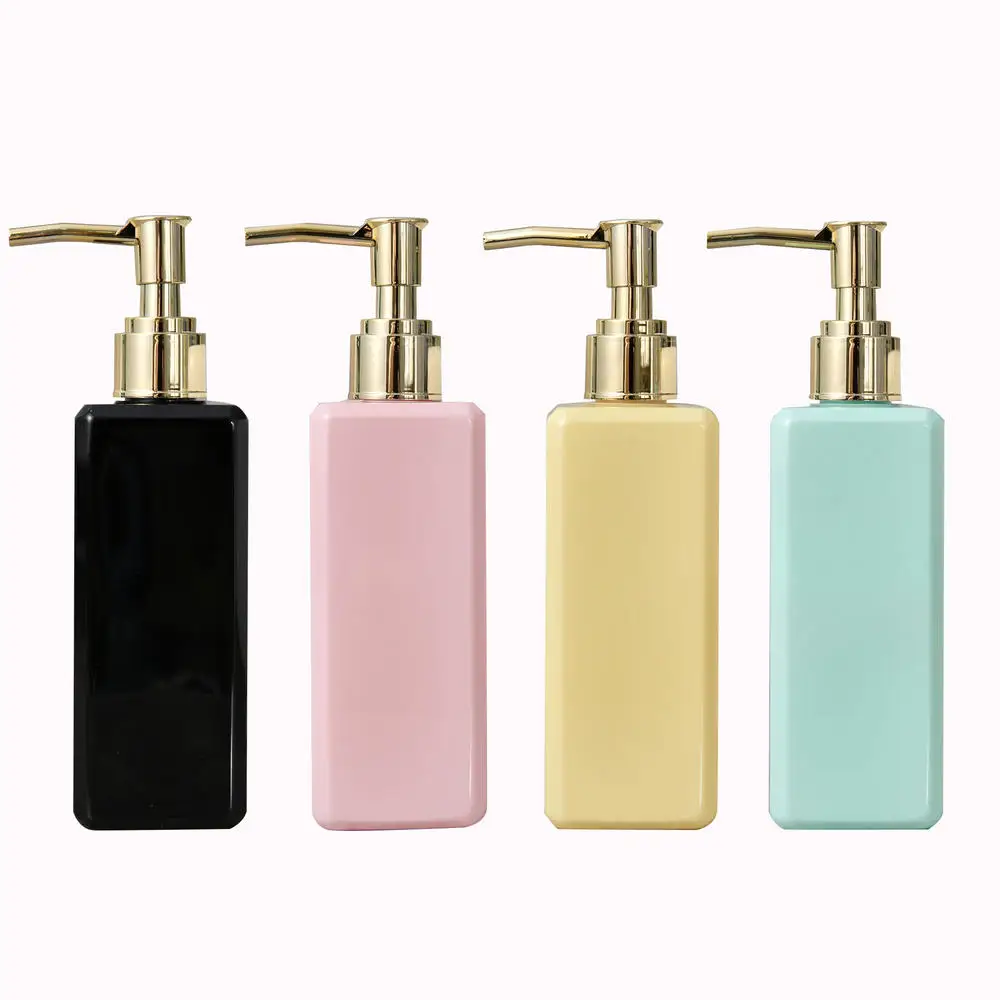 250ml Bathroom Soap Dispenser Bottle Shampoo Shower Gel Bottle Press Type Refillable Empty Liquid Lotion Conditioner Container