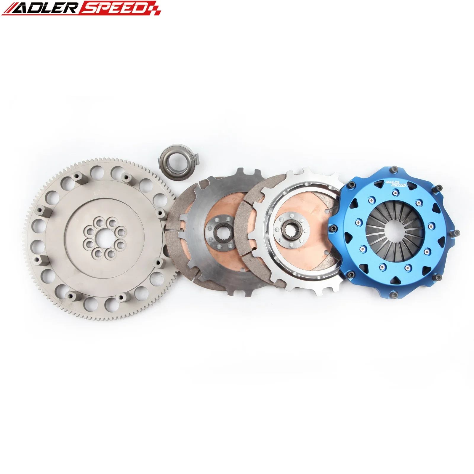 A+ ADLERSPEED 8.5인치 215mm 레이스 트윈 디스크 클러치 키트 미디엄 WT 아큐라 TSX CSX ILX RSX 혼다 시빅 Si K20 K24 K-시리즈용