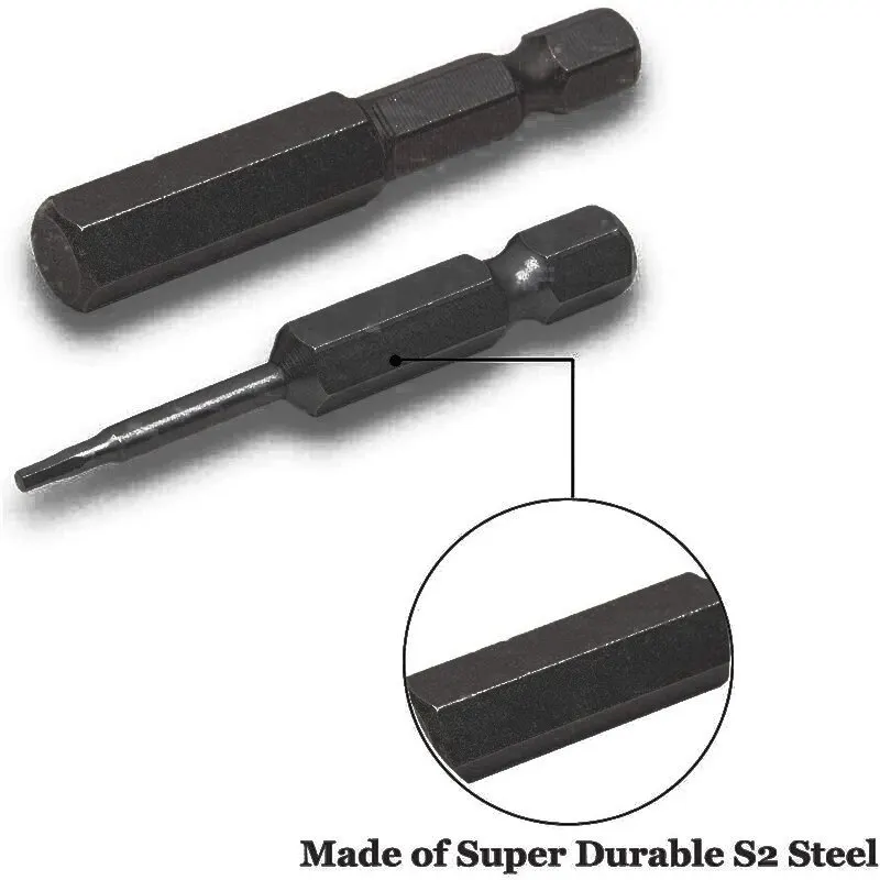 Screwdriver Set Hexagonal Screwdriver Set 10pcs Hexagonal Bit S2 Alloy Steel