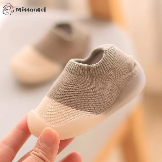 Baby Socks Shoes Infant Color Matching Cute Kids Boys Shoes Doll Soft Soled Child Floor Sneaker BeBe Toddler Girls First Walkers 1