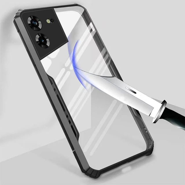 Phone Case for Tecno Pova 5 X Free Fire Pova5 Pro 5G Transparent Armor  Acrylic Shockproof