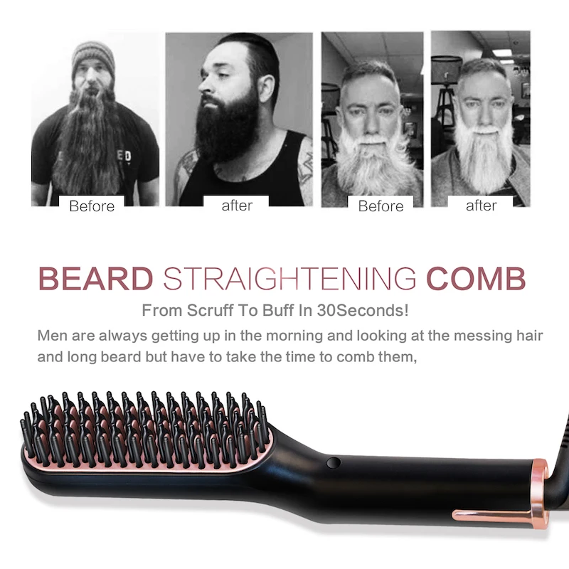 Professional fast heating electric hair straightener negative ion multi-functional dry and wet use modeling tools 2