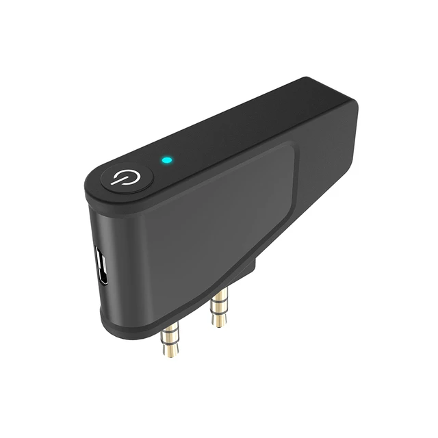 Bluetooth 5.3 Airplane Airline Flight Adapter A2DP Transmitter For Shure  Aonic 40 50 Wireless Noise Cancelling