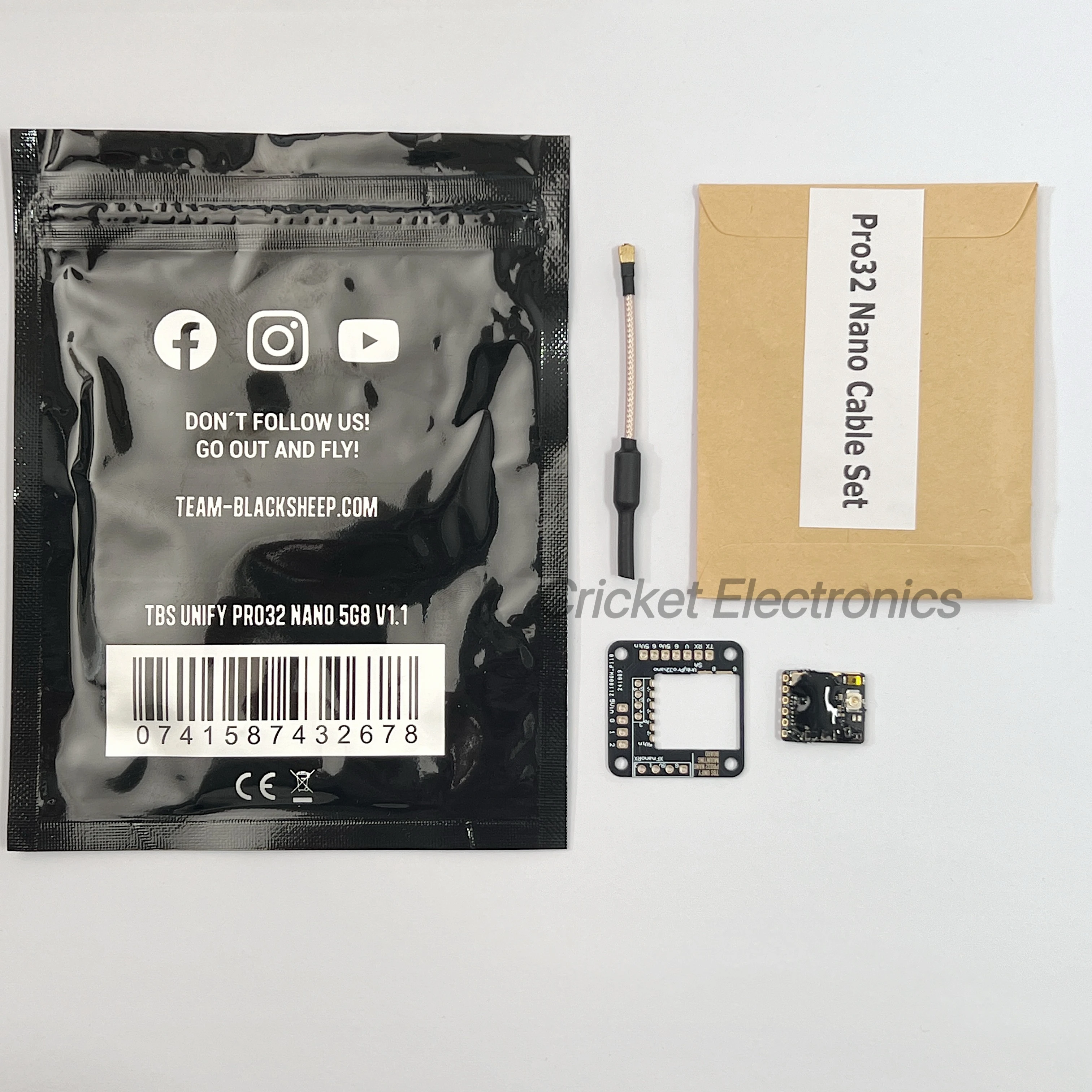 TBS UNIFY PRO32 Nano 5.8GHz VTX 500mW+ per FPV Drone