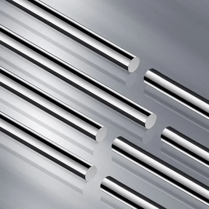 Description Picture 2 of item10mm Chrome Coated Steel Rod Hardened Shaft 6mm 8mm Linear Shaft 3d Printer Parts 150mm 250mm 350mm 450mm Long Guide