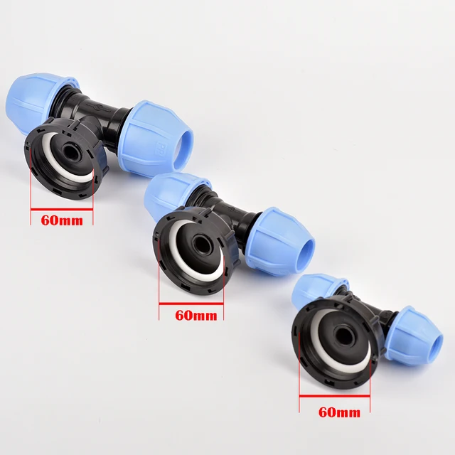 S60X6 Durva Menetes Ibc Tartály Adapter Csatlakozó Pe Pvc Ppr 20/25/32 Mm Kerti Víztartály Tömlő - Image 3