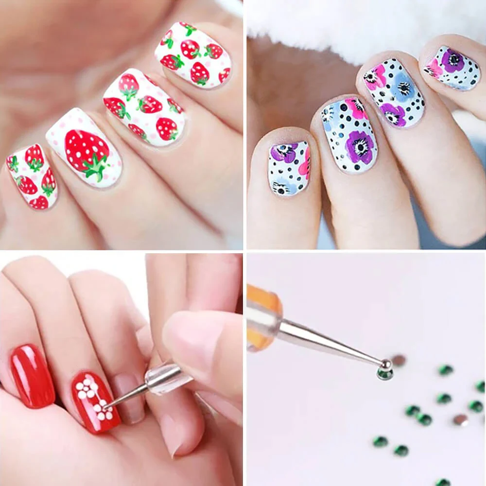 Multicolor Nail Art Design Tools, Type Of Packaging: Box, Packaging Size:  6.69 X 3.94 X 0.2 Inches at Rs 130/set in Fatehabad