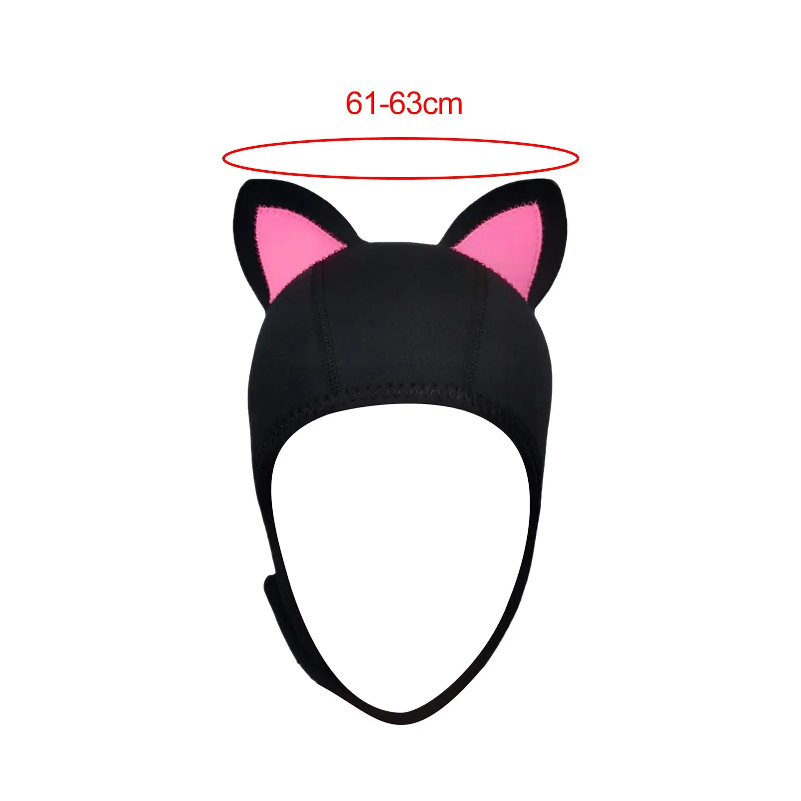 Cat Ears Diving Hood 3mm Neoprene Hood Adult for Underwater Canoeing Rafting