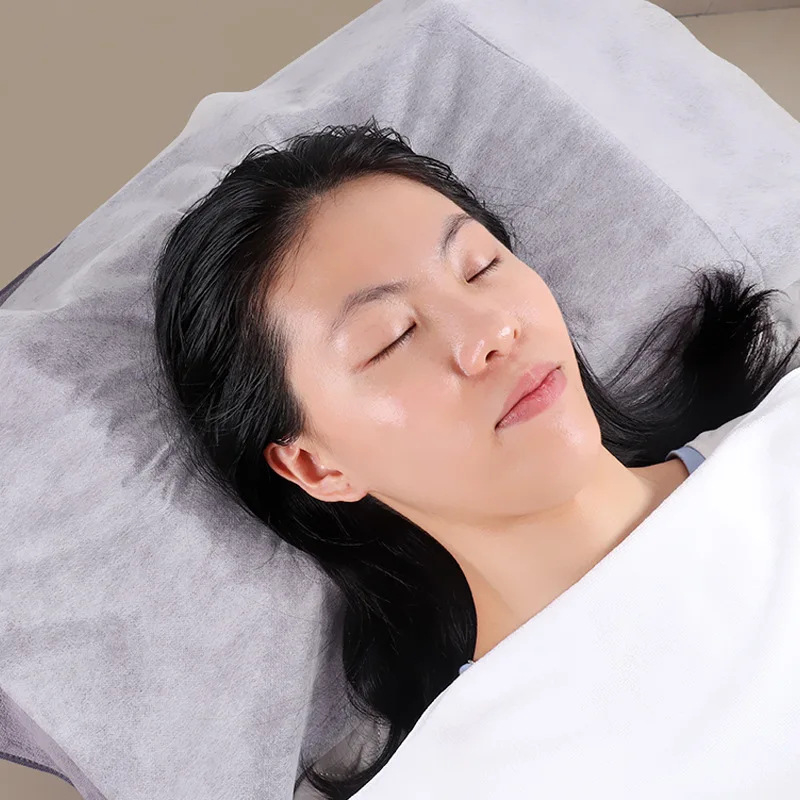 Disposable Massage Table Sheets Headrest Pads Face Pillow Cover Cushion Cover for Beauty Salon Spa Massage Tattoo Table Cover