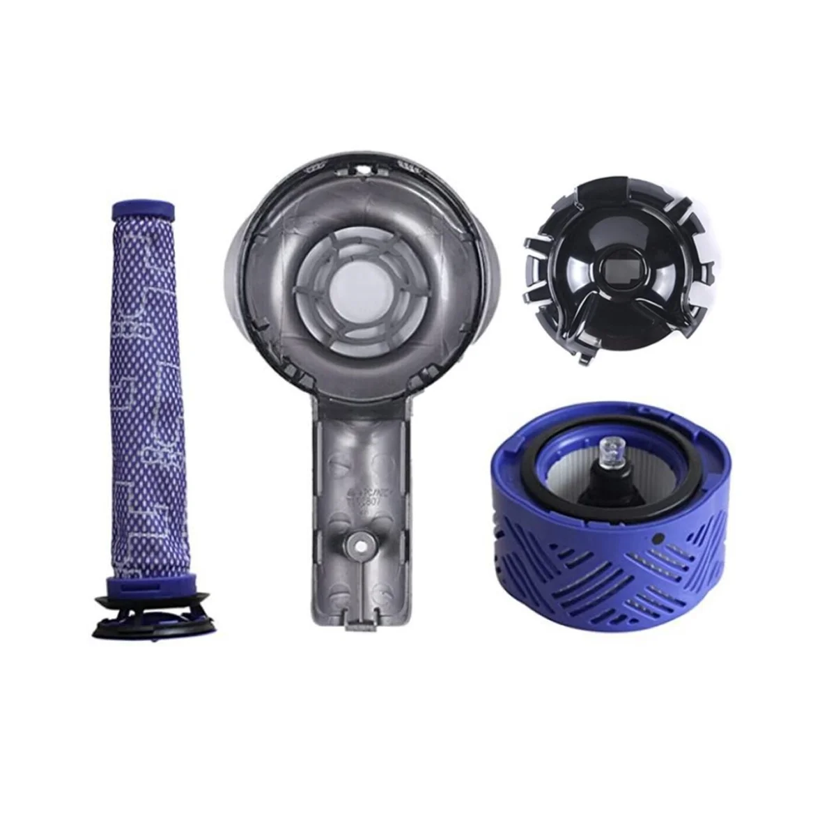 

Задняя крышка двигателя + фильтр HEPA Pre & Post для пылесоса Dyson V6 DC58 DC59 DC62 DC72 DC74, обновленные сменные детали