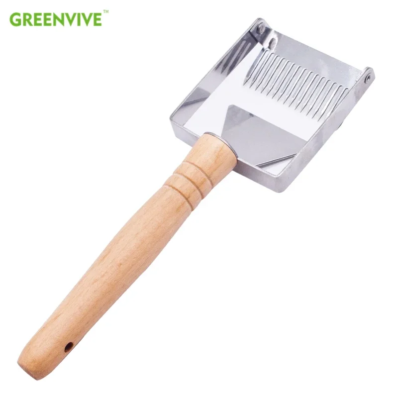 

Stainless Steel Uncapping Fork Supply Wooden Handle Tool Honey Uncapping Tool Honey Fork Uncapping Fork Beekeeping Pszczelarstwo