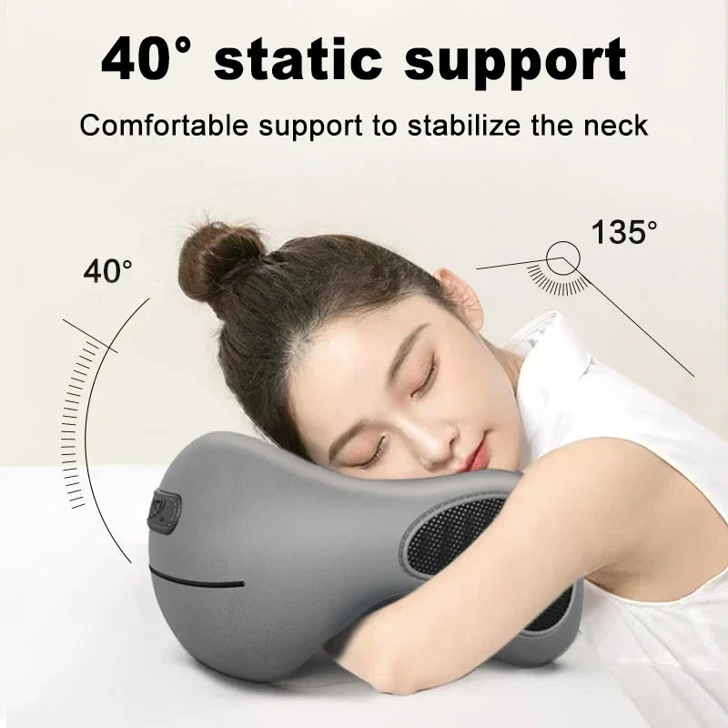 Soft U Shaped Travel Pillow For Sleeping Cervical Health