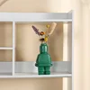 European Resin Statue for Living Room, Creative Block Man, TV Cabinet, Desktop Flower Vase, Modern Home Decoration Accessories 4